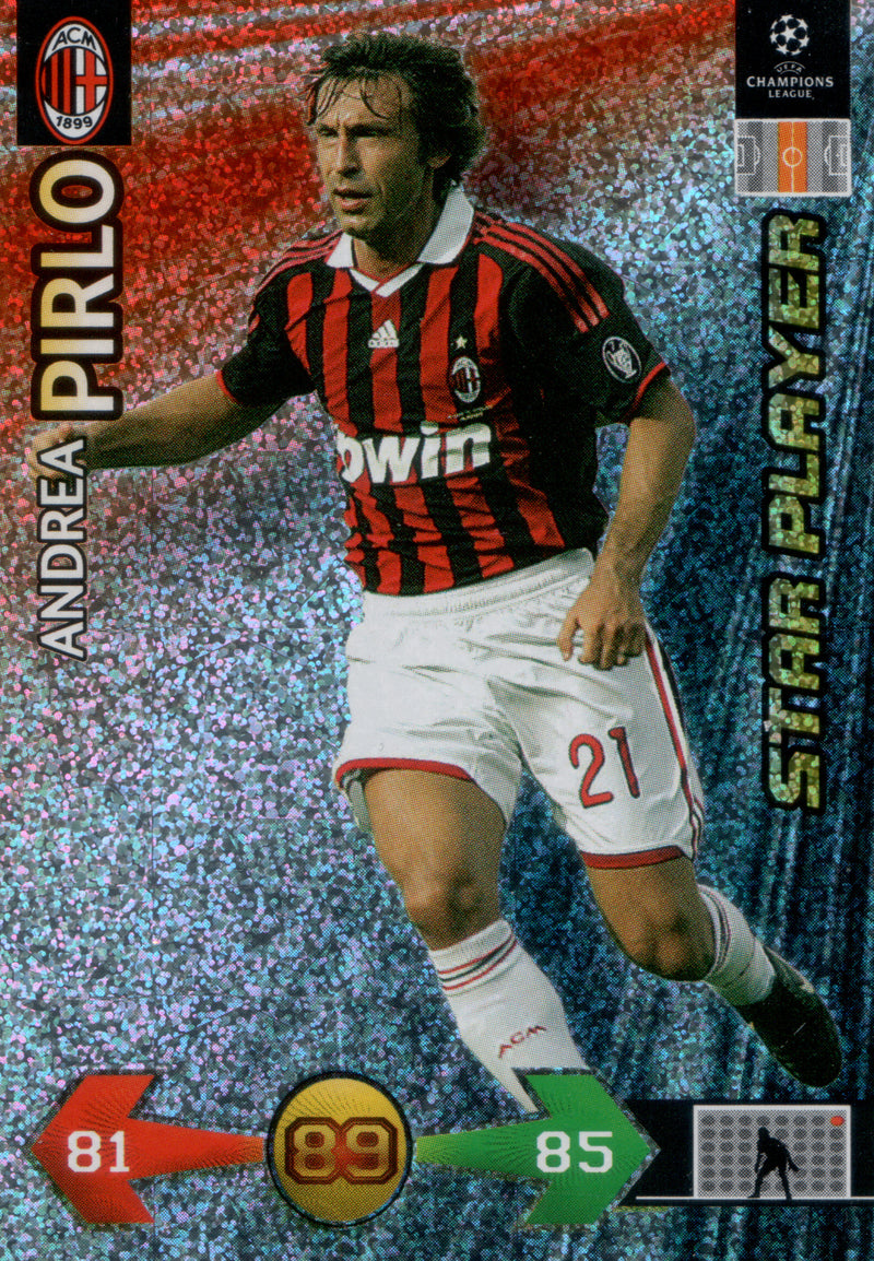 Panini Super Strikes Champions League 09/10 | Andrea Pirlo