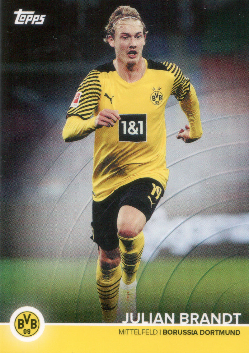 Topps Team-Set Borussia Dortmund 21/22 | BVB-JBR | Julian Brandt