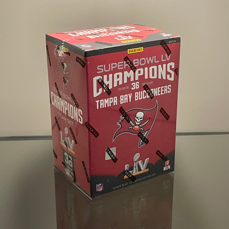 Panini Super Bowl LV Champions Box Set Tampa Bay Buccaneers